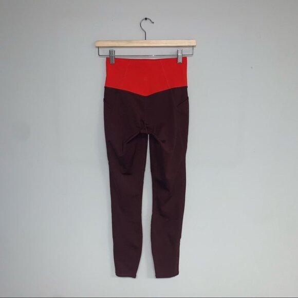 Athleta Tenacity 7/8 Tight Burgundy‎ Red XS PowerLift - Picture 5 of 14